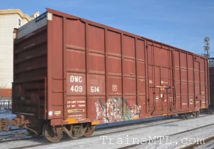 Car/wagon DWC409514 right side / coté droit